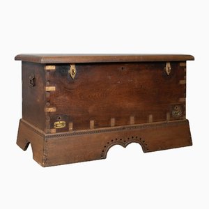 Antique Teak Dowry Chest