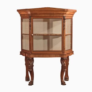 Verglaste Regency Vitrine, 1820er