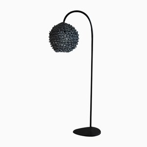 Black Ovni Floor Lamp by BEST BEFORE