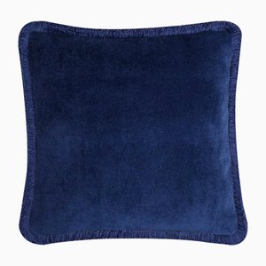 Happy Pillow in Blue Night from Lo Decor