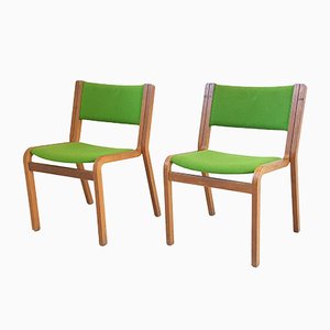 Chaises par Johnny Sorensen & Rud Thygesen pour Magnus Olesen, 1970s, Set de 2