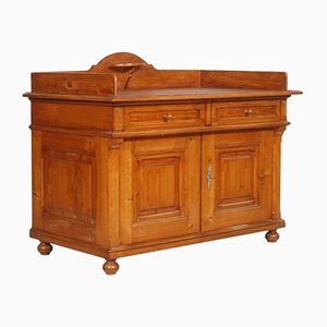 Antique Country Larch Washbasin Cabinet