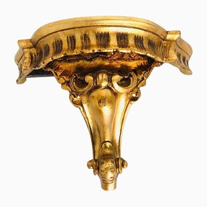 Florentiner Mid-Century Konsolentisch aus Blattgold