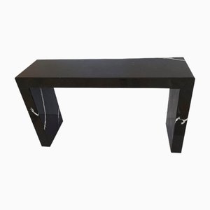 Black Marquinia Marble Console from Egram
