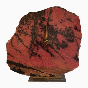 Mid-Century Stone Clock from Junghans, 1960s