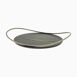 Touché B Tray in Black Ash by Martina Bartoli for Mason Editions
