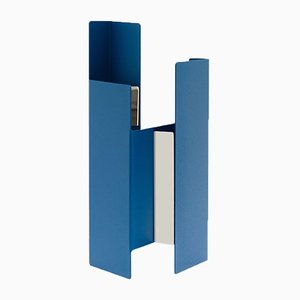 Fugit Vase in Blue by Matteo Fiorini for Mason Editions