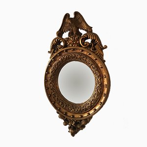 Vintage Regency Style Gilded Mirror, 1970s