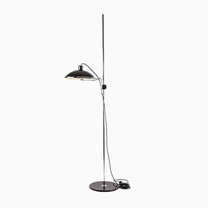 Italian Chrome & Metal Floor Lamp, 1970s