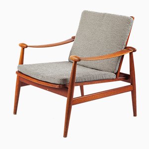 Fauteuil Spartan par Finn Juhl pour France & Daverkosen, 1960s