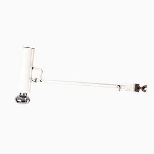 White Articulated Rod Lamp, 1960s