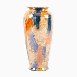 Vaso da terra grande multicolore di Scheurich, anni '60