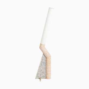 White Marble Heron Lamp by Bec Brittain for Mmairo