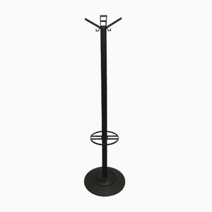 Black Plastic Coat Stand by Michele De Lucchi & Tadao Takaichi for Kartell, 1989