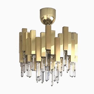 Large Chandelier from Lumica, 1970s