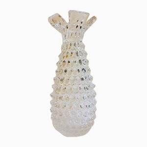 Mid-Century Vase aus Muranoglas in Ananas-Optik von Seguso