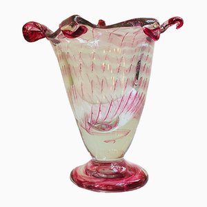 Mid-Century Vase aus Muranoglas, 1960er
