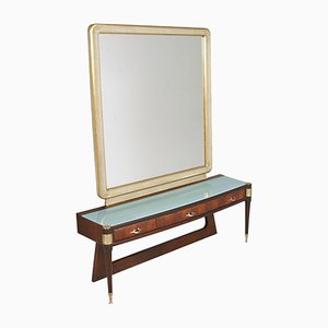 Mid-Century Vanity Table by Pierluigi Colli for La Permanente Mobili Cantù, 1950s, Set of 2