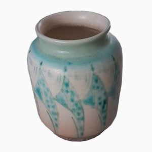 Vintage Lapis Ware Vase von ET Radford & Gladys Rodgers für Pilkingtons Royal Lancastrian