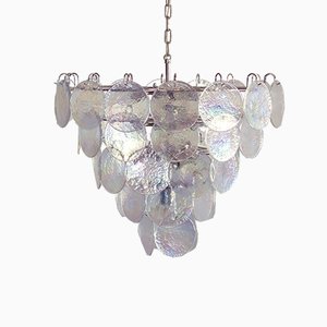 Space Age Murano Glass Chandelier, 1983