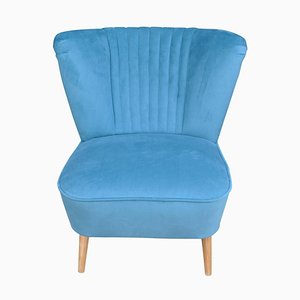 Fauteuil Cocktail Bleu, 1960s