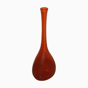 Model Corroso Murano Glass Vase by Flavio Poli for Seguso, 1960s