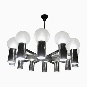 Large Mid-Century Italian Chandelier, 1960s