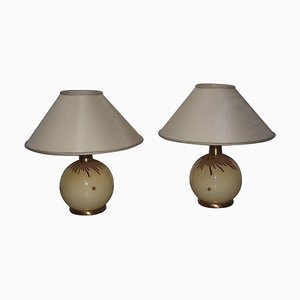 Vintage Murano Glass Table Lamps from La Murrina, 1970s, Set of 2