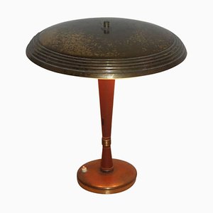 Lámpara de mesa italiana Mid-Century de Lumi, años 50