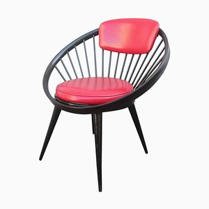 Round Chair by Yngve Ekstrom, 1960s