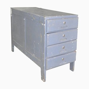 Commode à Tiroirs Vintage Grise, 1950s