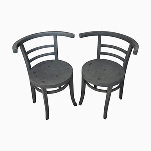 Sedie da bistrò di Thonet, 1930, set di 2