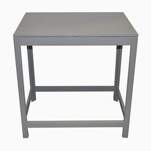 Art Deco Painted Gray Table, 1930s