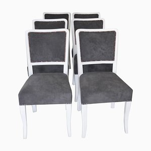 Art Deco Dining Chairs, Set of 6