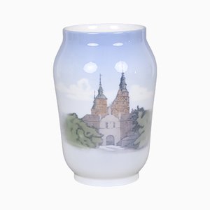 Vaso nr. 4567 dipinto a mano di Royal Copenhagen, anni '70