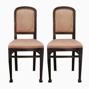 Art Deco Stühle, 2er Set