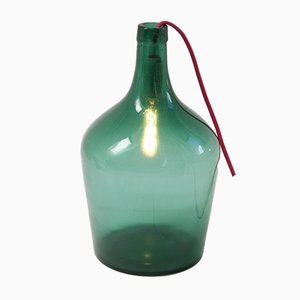 Vintage Demijohn Lamp Light, 1950s