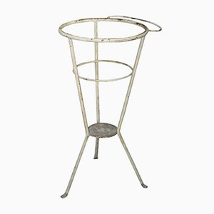 Hungarian Iron Wash Stand or Garden Planter, 1940s