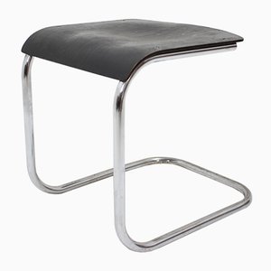 Tabouret Bauhaus en Chrome par Mart Stam pour Slezak, 1930s