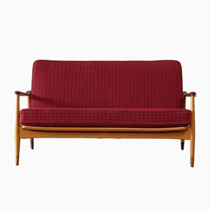 Dänisches 2-Sitzer Sofa von Arne Vodder für France & Daverkosen, 1950er