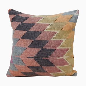Faded Kilim Rug Pillow Cover