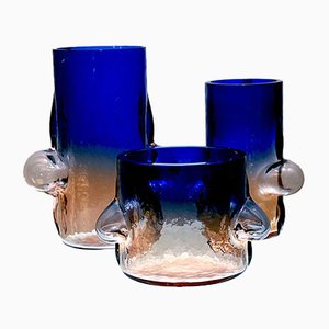 Vases Bolle par Toni Zuccheri pour VeArt, 1970s, Set de 3