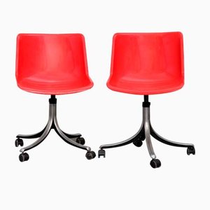 Set de Chaises Pivotantes Modus par Osvaldo Borsani pour Tecno, 1970s
