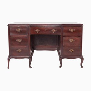 Bureau Antique de Style Queen Anne