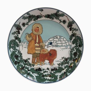 Vintage No. 6 Unicef Plate by K. Blume for Villeroy & Boch, 1970s