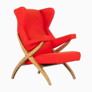 Vintage Fiorenza Stuhl von Franco Albini für Arflex,1950er