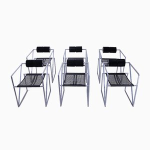 Seconda Chairs by Mario Botta for Alias, 1980s, Set of 6