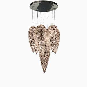 Steel & Crystals Lightfall Arabesque Chandelier from VGnewtrend