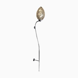 Arabeske Egg Wandlampe aus Stahl & Kristallglas von VGnewtrend