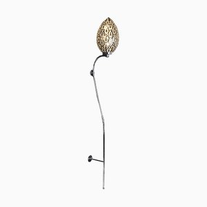 Arabesque Egg Wandlampe aus Stahl & Kristallglas von VGnewtrend